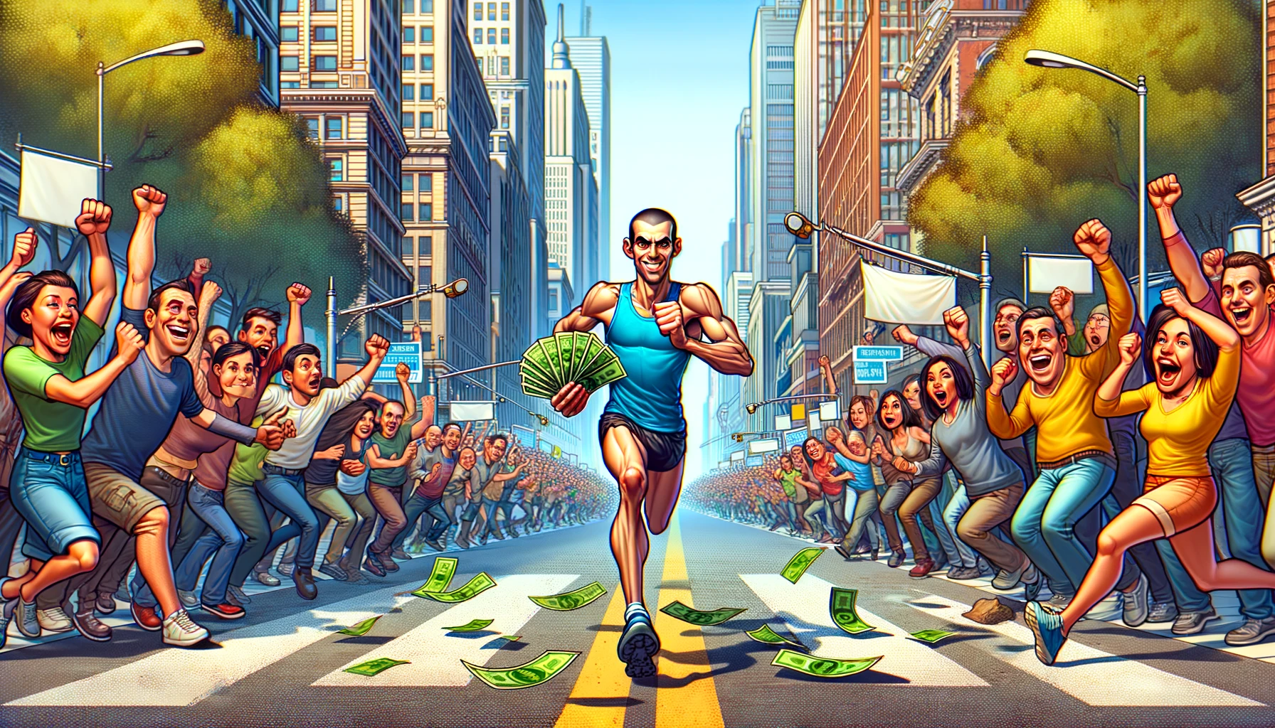 La maratón del dinero