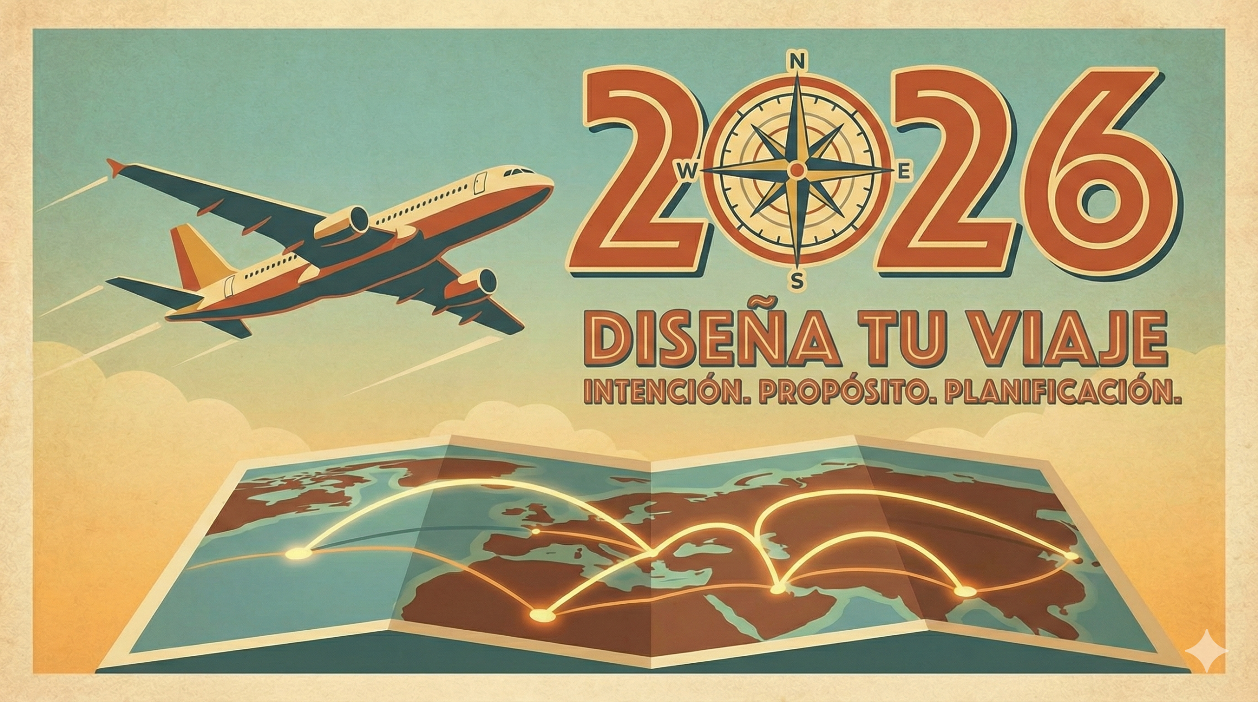 No recibas el 2026 a la deriva: Diséñalo como si fuera un viaje