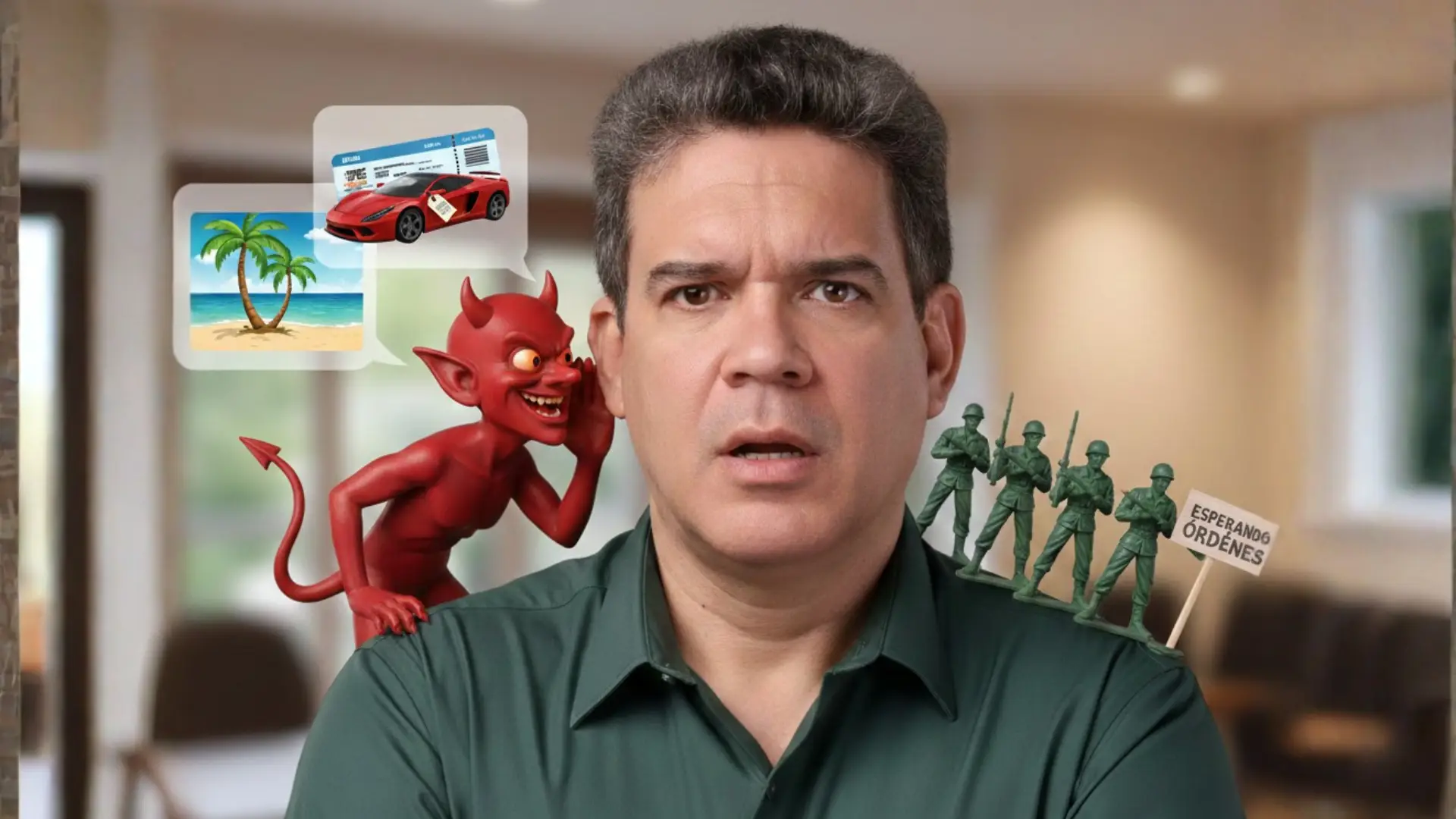 Si no callas al diablito, siempre estarás en olla